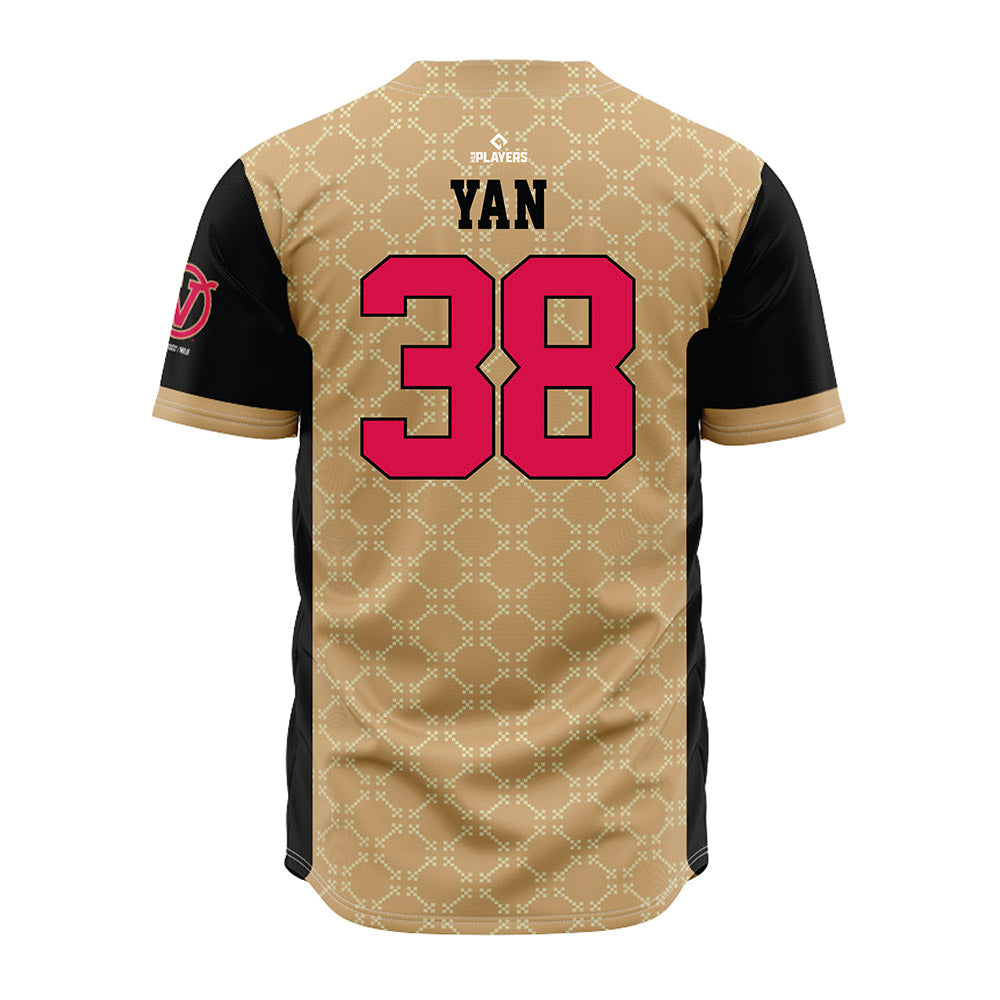 Visalia Rawhide - MILB Baseball : Ricardo Yan - Jersey-1