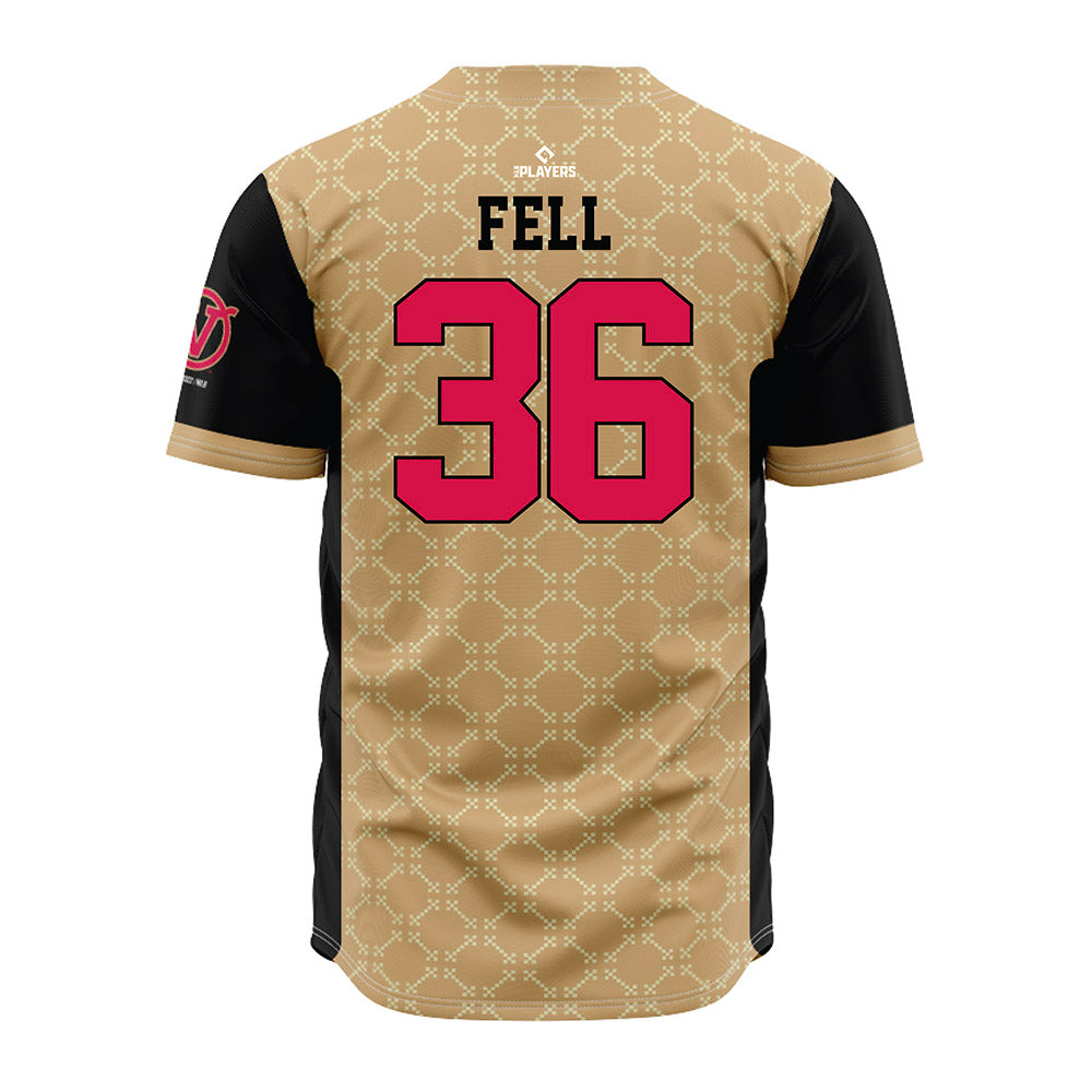 Visalia Rawhide - MILB Baseball : Mervin Fell - Jersey-1