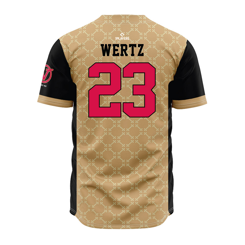 Visalia Rawhide - MILB Baseball : Andrew Wertz - Jersey-1