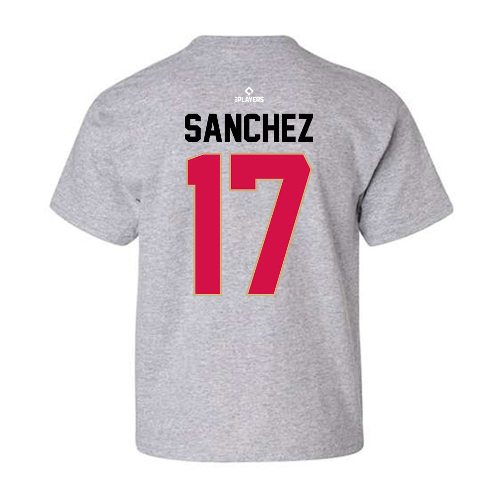 Visalia Rawhide - MILB Baseball : David Sanchez - Youth T-Shirt-1