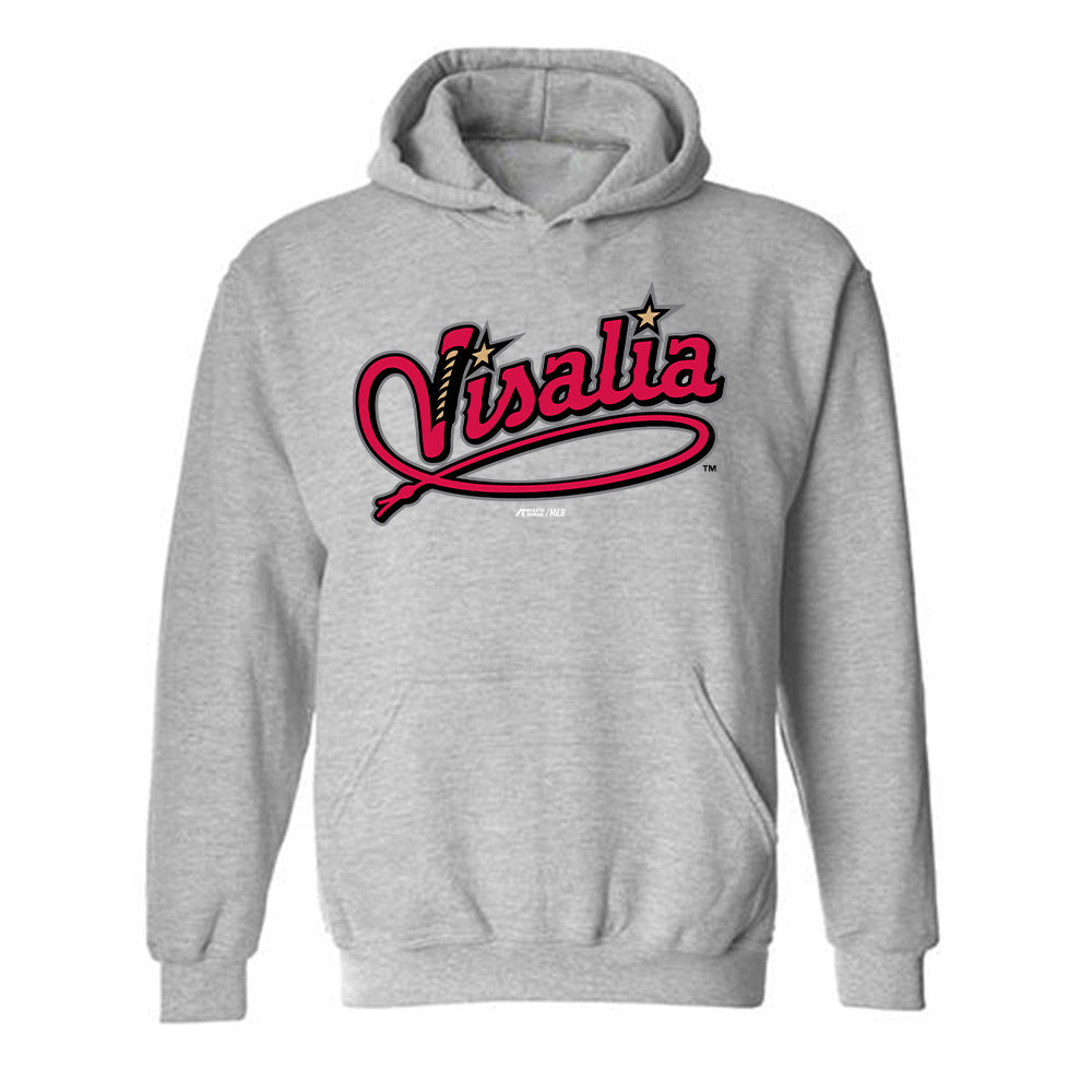 Visalia Rawhide - MILB Baseball : Josdanner Suarez - Hooded Sweatshirt-0