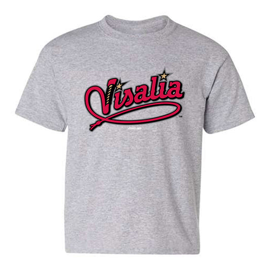 Visalia Rawhide - MILB Baseball : Daury Vasquez - Youth T-Shirt-0