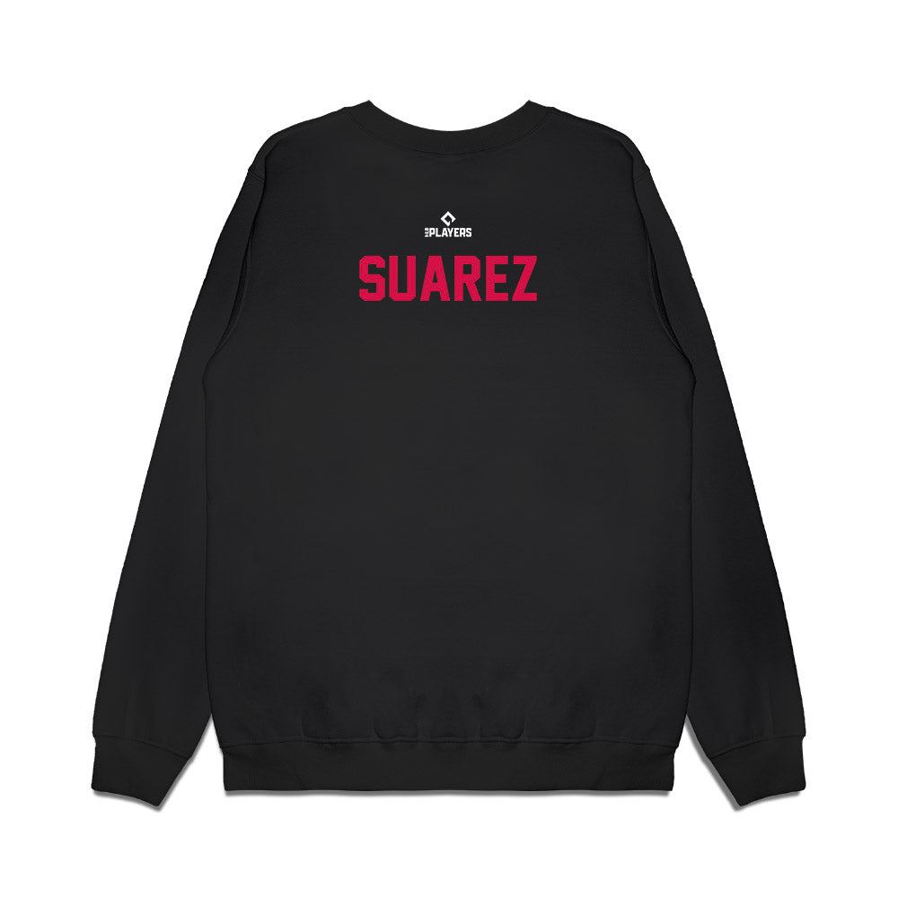 Visalia Rawhide - MILB Baseball : Josdanner Suarez - Premium Crewneck Sweatshirt-1