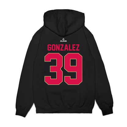 Visalia Rawhide - MILB Baseball : Samuel Gonzalez - Premium Hooded Sweatshirt-1