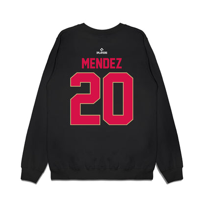 Visalia Rawhide - MILB Baseball : Teofilo Mendez - Premium Crewneck Sweatshirt-1