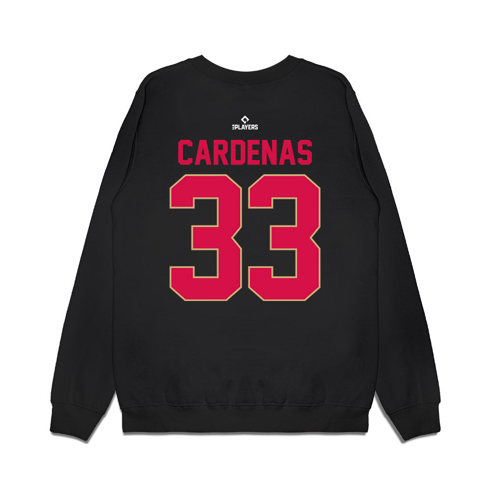 Visalia Rawhide - MILB Baseball : Anderson Cardenas - Premium Crewneck Sweatshirt-1