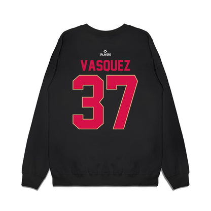 Visalia Rawhide - MILB Baseball : Daury Vasquez - Premium Crewneck Sweatshirt-1