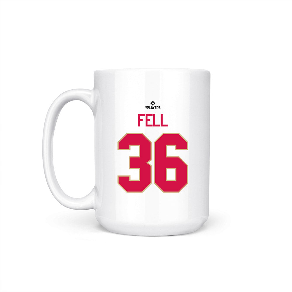 Visalia Rawhide - MILB Baseball : Mervin Fell - Coffee Mug-1
