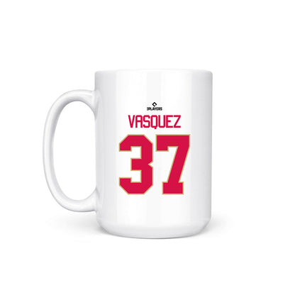 Visalia Rawhide - MILB Baseball : Daury Vasquez - Coffee Mug-1