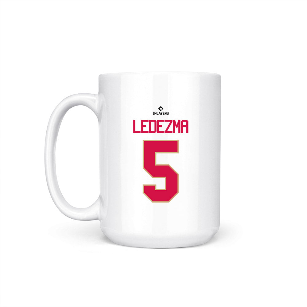 Visalia Rawhide - MILB Baseball : Juan Ledezma - Coffee Mug-1