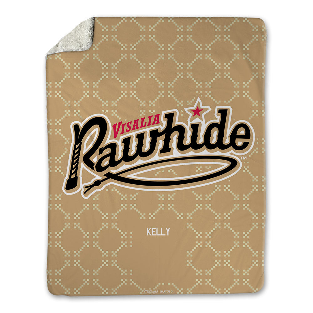 Visalia Rawhide - MILB Baseball : Jaitoine Kelly - Blanket-0