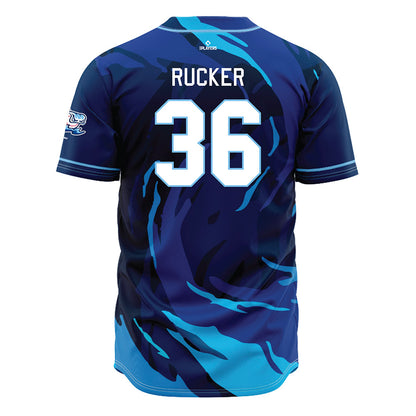 West Michigan Caps - MILB Baseball : Carson Rucker - Jersey-1