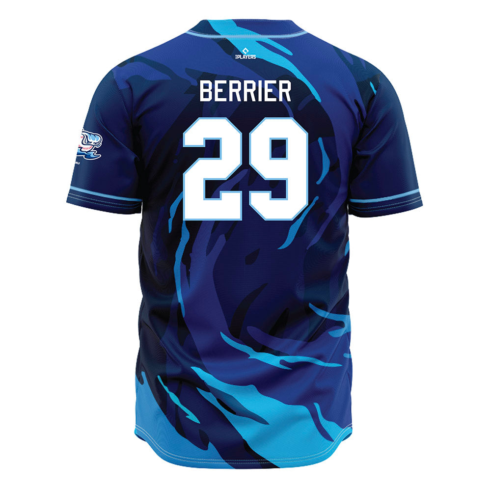 West Michigan Caps - MILB Baseball : Logan Berrier - Jersey-1