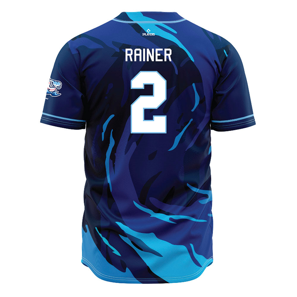 West Michigan Caps - MILB Baseball : Bryce Rainer - Jersey-1