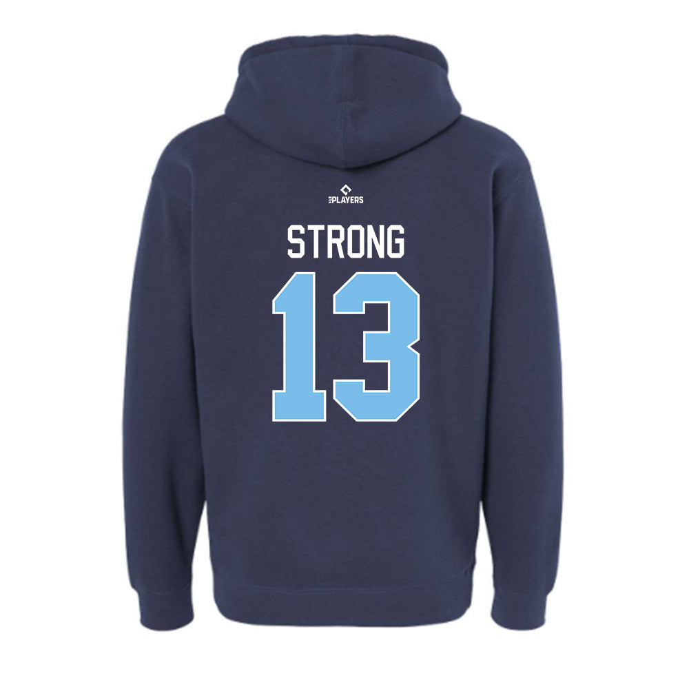 West Michigan Caps - MILB Baseball : Jackson Strong - Hooded Pullover Sweatshirt-1