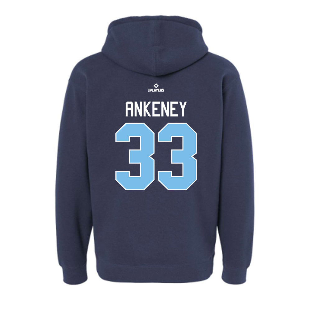 West Michigan Caps - MILB Baseball : Beau Ankeney - Hooded Pullover Sweatshirt-1