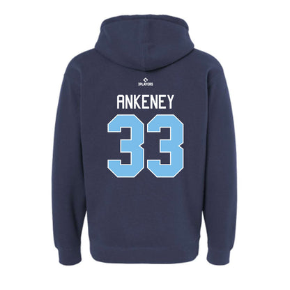 West Michigan Caps - MILB Baseball : Beau Ankeney - Hooded Pullover Sweatshirt-1