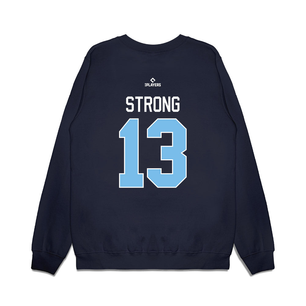 West Michigan Caps - MILB Baseball : Jackson Strong - Premium Crewneck Sweatshirt-1