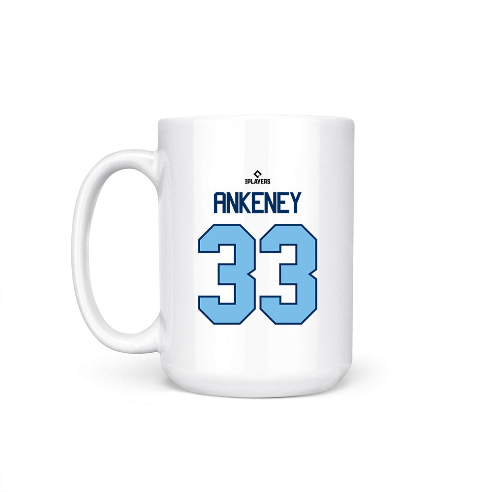 West Michigan Caps - MILB Baseball : Beau Ankeney - Coffee Mug-1