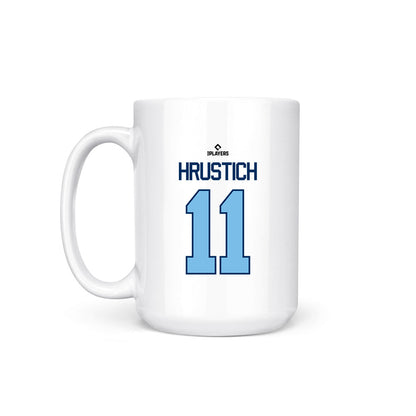 West Michigan Caps - MILB Baseball : Stephen Hrustich - Coffee Mug-1