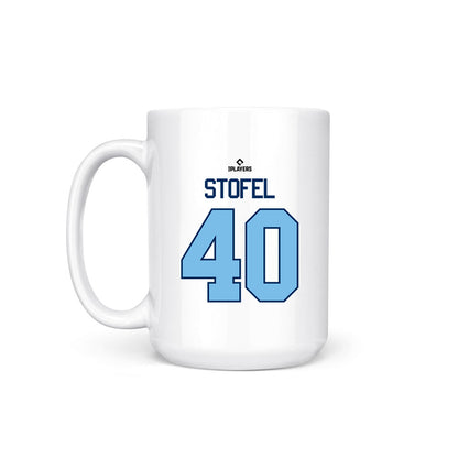 West Michigan Caps - MILB Baseball : Luke Stofel - Coffee Mug-1