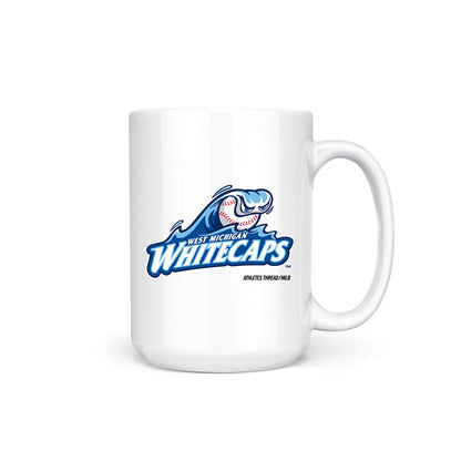 West Michigan Caps - MILB Baseball : Stephen Hrustich - Coffee Mug-0