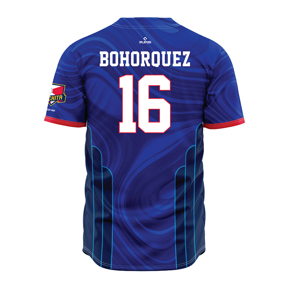 Wichita Wind Surge - MILB Baseball : Adrian Bohorquez - Jersey-1