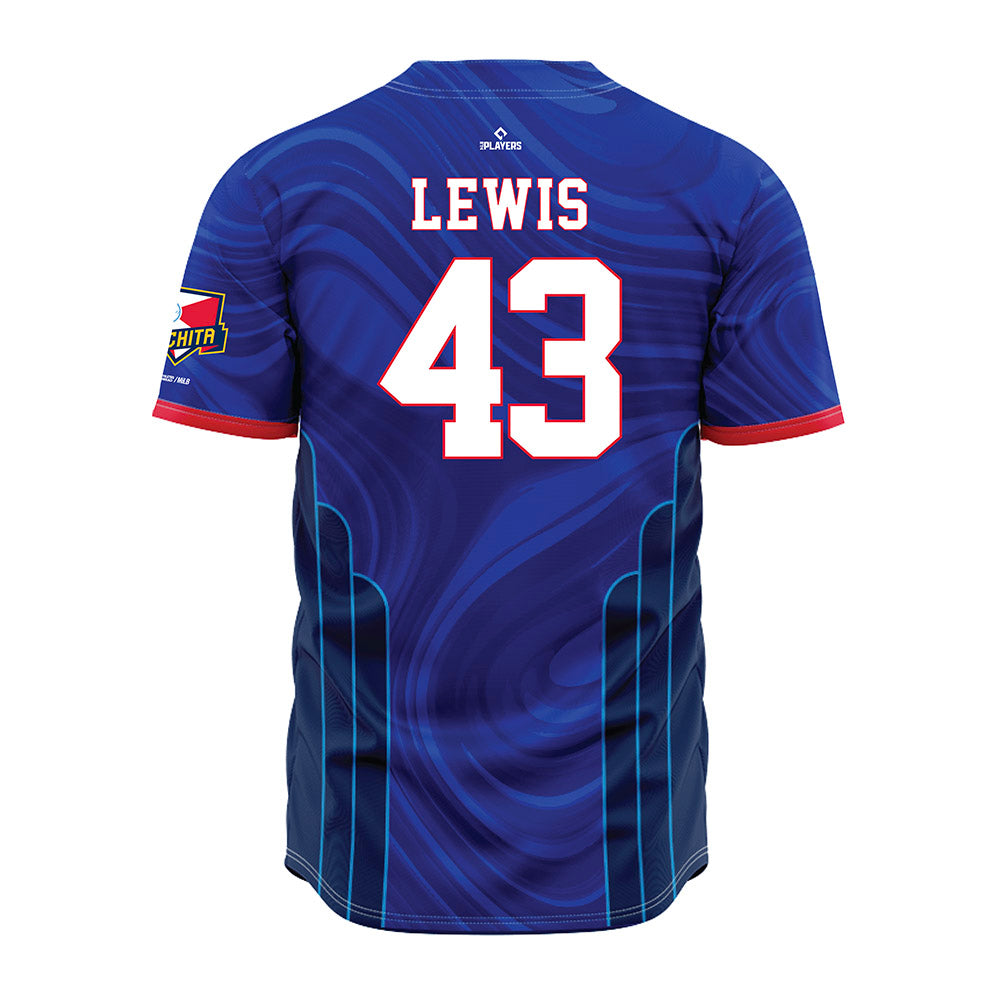 Wichita Wind Surge - MILB Baseball : Cory Lewis - Jersey-1