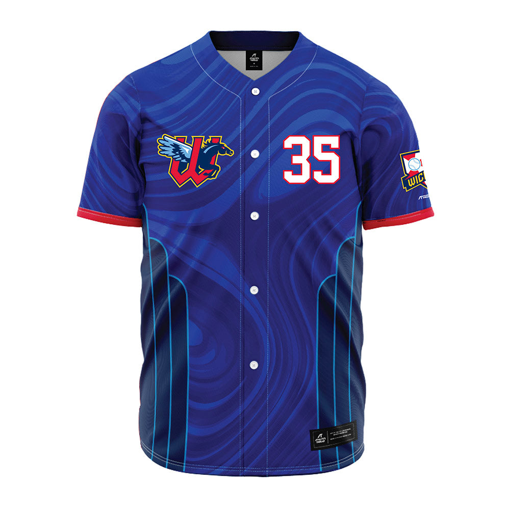 Wichita Wind Surge - MILB Baseball : Kyle Bischoff - Jersey-0