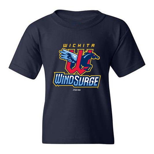 Wichita Wind Surge - MILB Baseball : Marek Houston - Youth T-Shirt-0