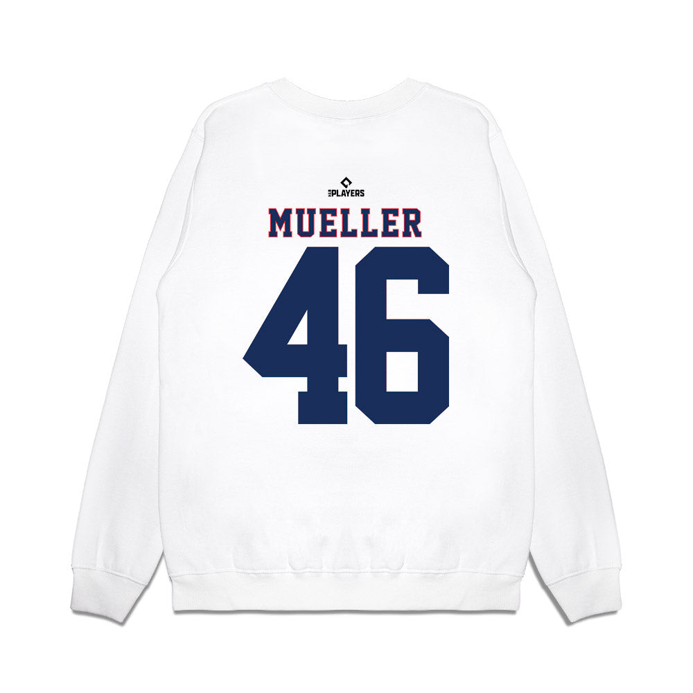 Wichita Wind Surge - MILB Baseball : Mitch Mueller - Premium Crewneck Sweatshirt-1