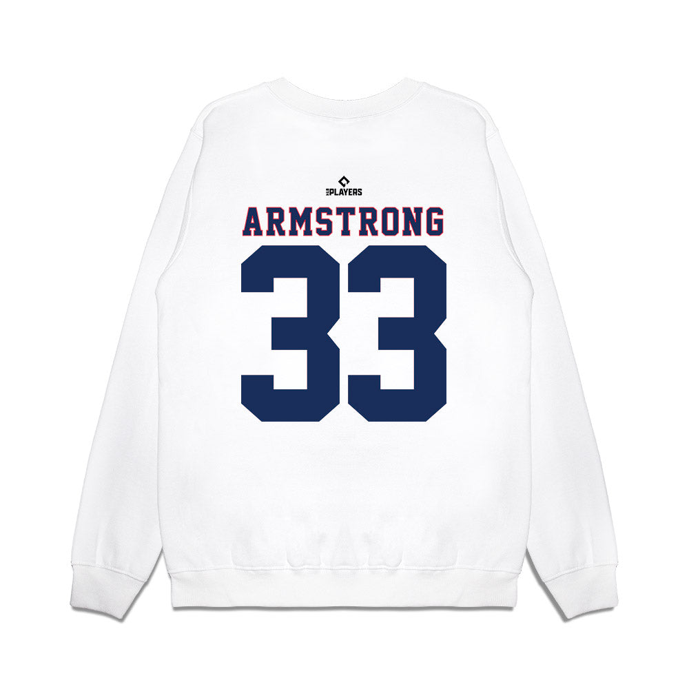 Wichita Wind Surge - MILB Baseball : Sam Armstrong - Premium Crewneck Sweatshirt-1