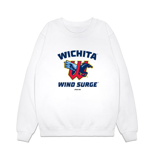 Wichita Wind Surge - MILB Baseball : Luis Quinones - Premium Crewneck Sweatshirt-0