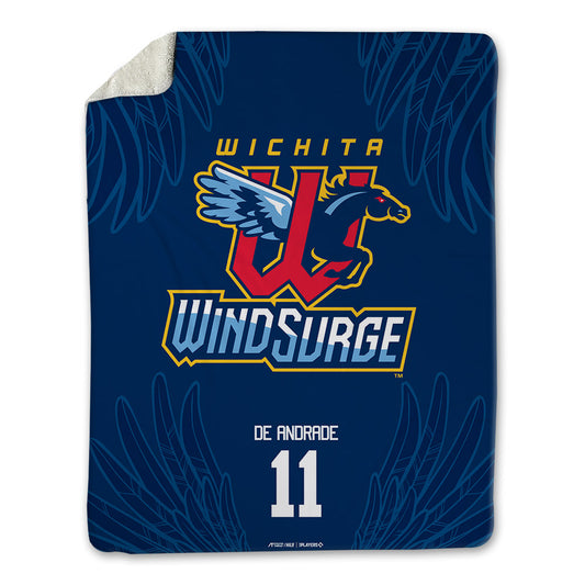 Wichita Wind Surge - MILB Baseball : Danny De Andrade - Blanket-0