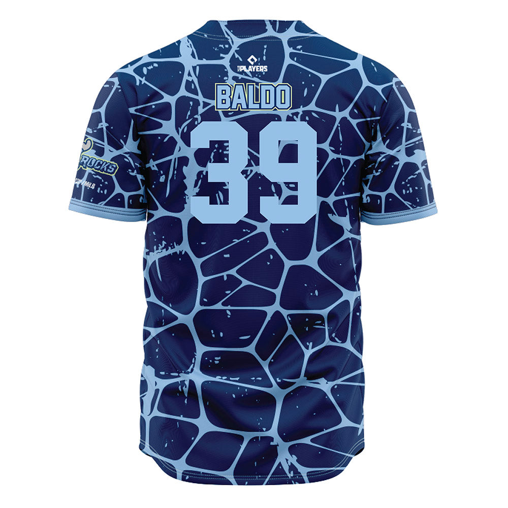 Wilmington Blue Rocks - MILB Baseball : Merrick Baldo - Jersey-1