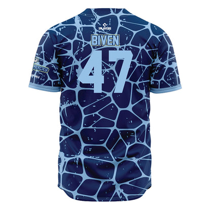 Wilmington Blue Rocks - MILB Baseball : Tucker Biven - Jersey-1