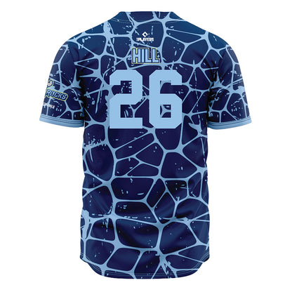 Wilmington Blue Rocks - MILB Baseball : Brady Hill - Jersey-1