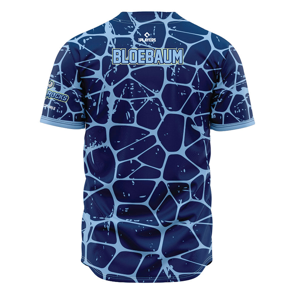 Wilmington Blue Rocks - MILB Baseball : Adam Bloebaum - Jersey-1