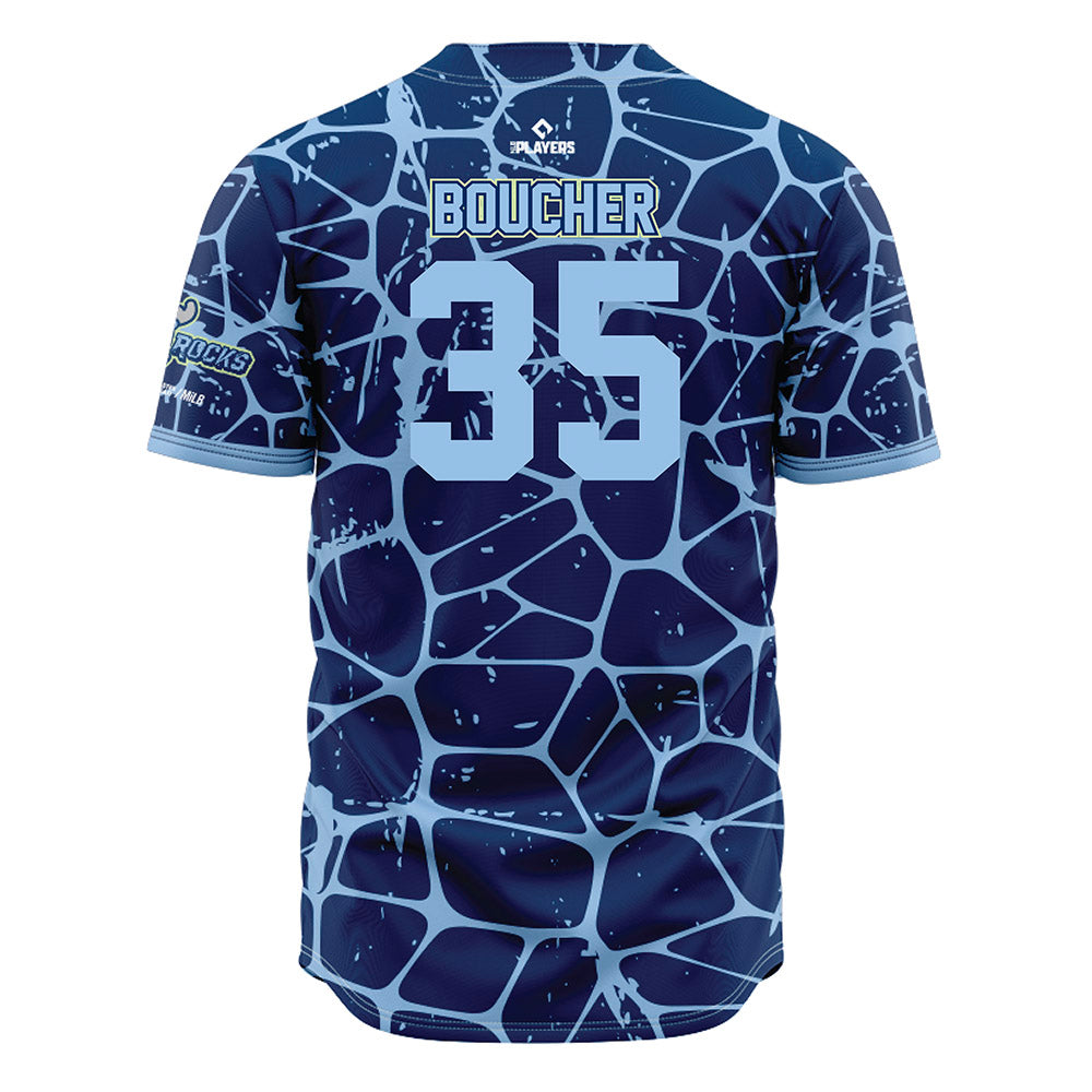 Wilmington Blue Rocks - MILB Baseball : Adam Boucher - Jersey-1