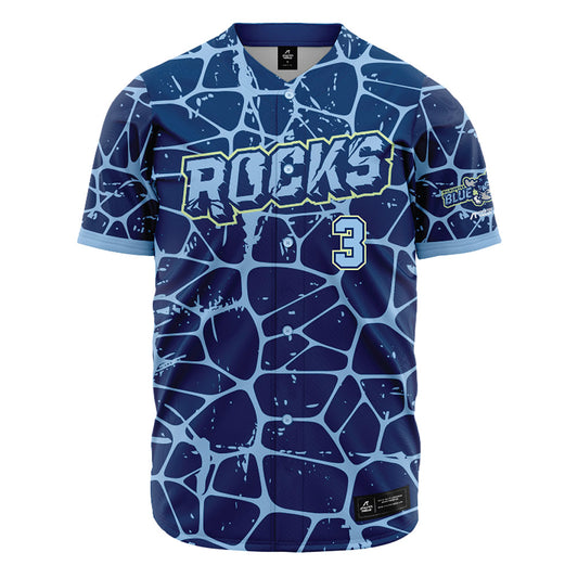 Wilmington Blue Rocks - MILB Baseball : Luke Dickerson - Jersey-0