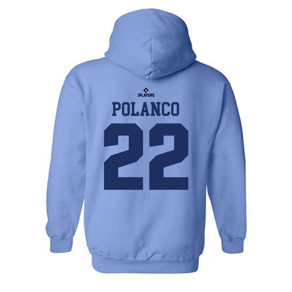 Wilmington Blue Rocks - MILB Baseball : Bryan Polanco - Hooded Sweatshirt-1