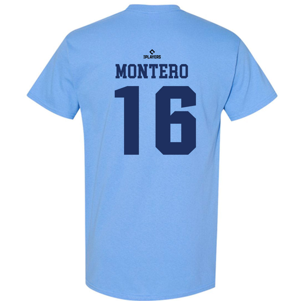 Wilmington Blue Rocks - MILB Baseball : Euri Montero - T-Shirt-1