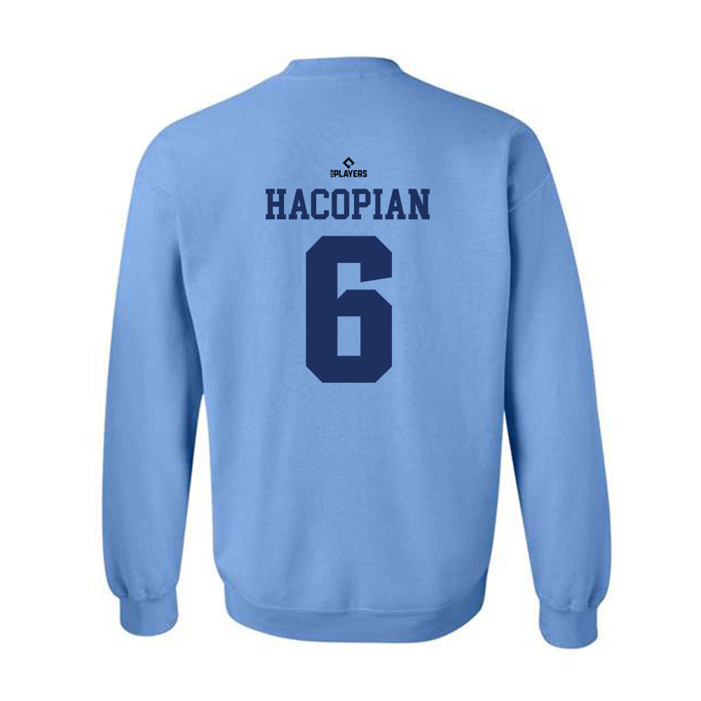 Wilmington Blue Rocks - MILB Baseball : Chris Hacopian - Crewneck Sweatshirt-1