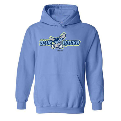 Wilmington Blue Rocks - MILB Baseball : Jackson Dannelley - Hooded Sweatshirt-0