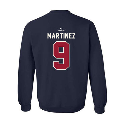 Wilson Warbirds - MILB Baseball : Eric Martinez - Crewneck Sweatshirt-1