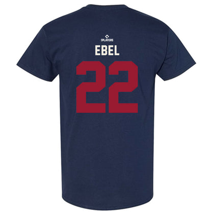 Wilson Warbirds - MILB Baseball : Trey Ebel - T-Shirt-1
