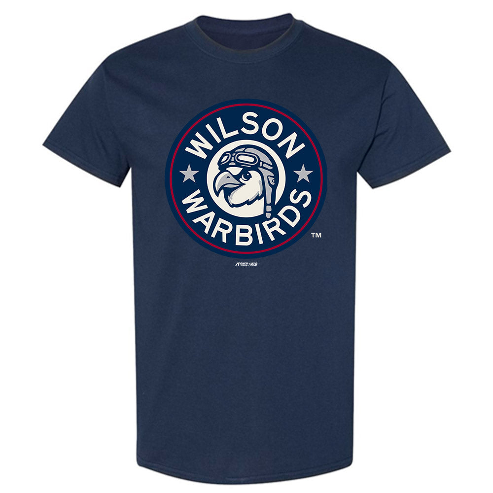 Wilson Warbirds - MILB Baseball : Trey Ebel - T-Shirt-0