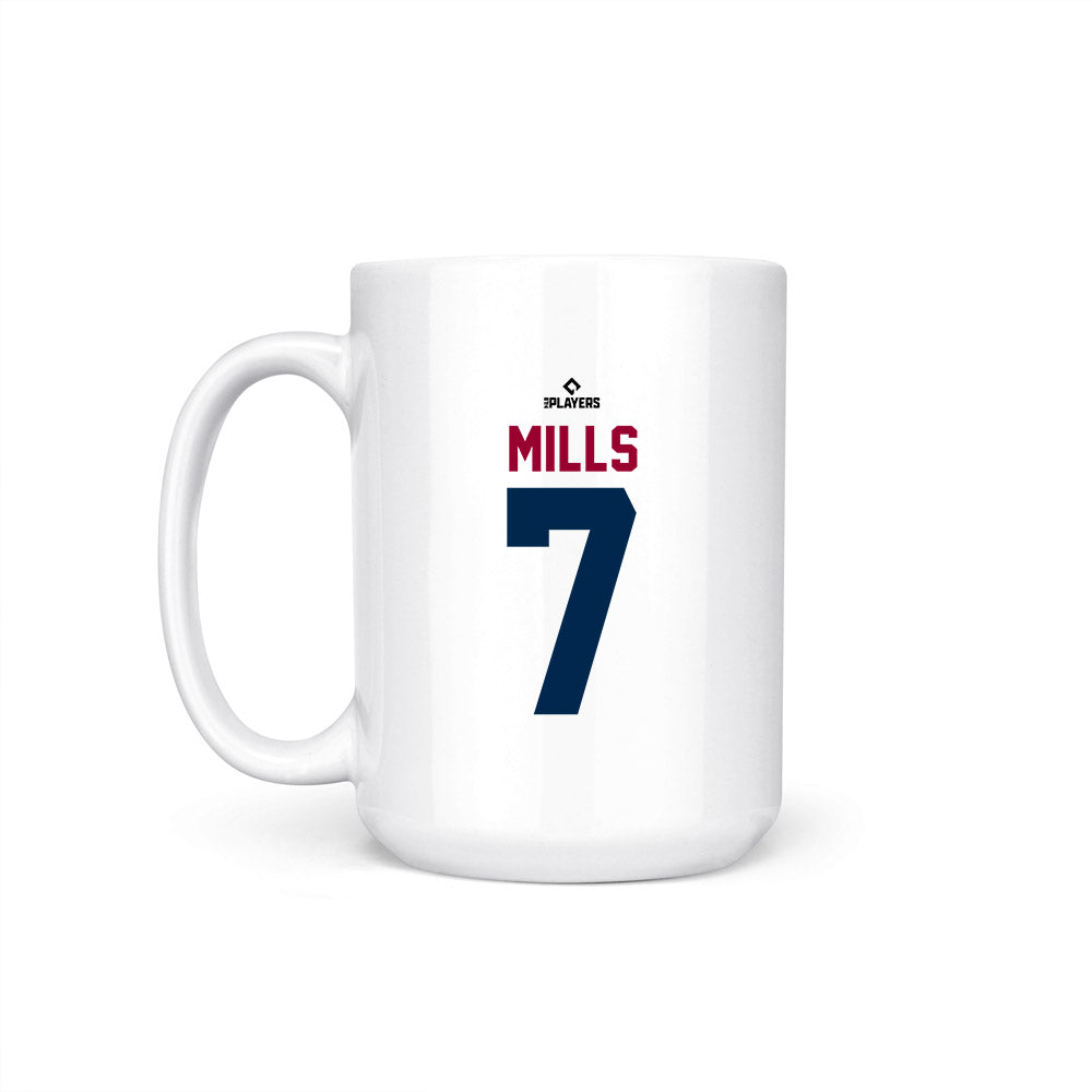 Wilson Warbirds - MILB Baseball : Rylan Mills - Coffee Mug-1