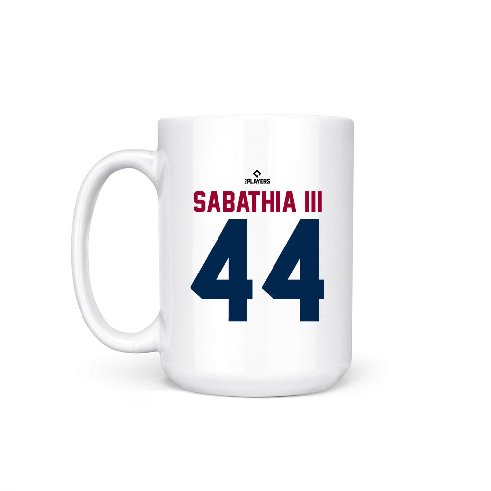 Wilson Warbirds - MILB Baseball : Carsten Sabathia III - Coffee Mug-1