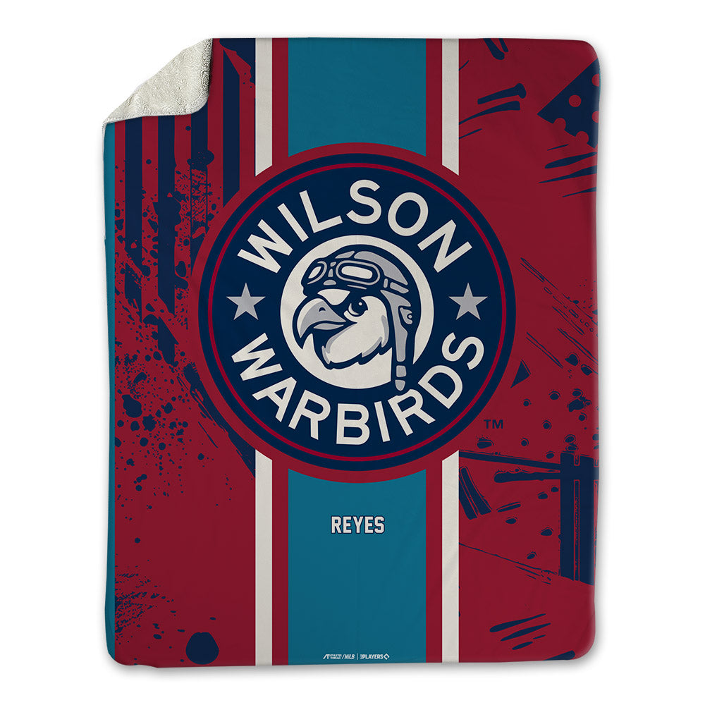 Wilson Warbirds - MILB Baseball : Anfernny Reyes - Blanket-0